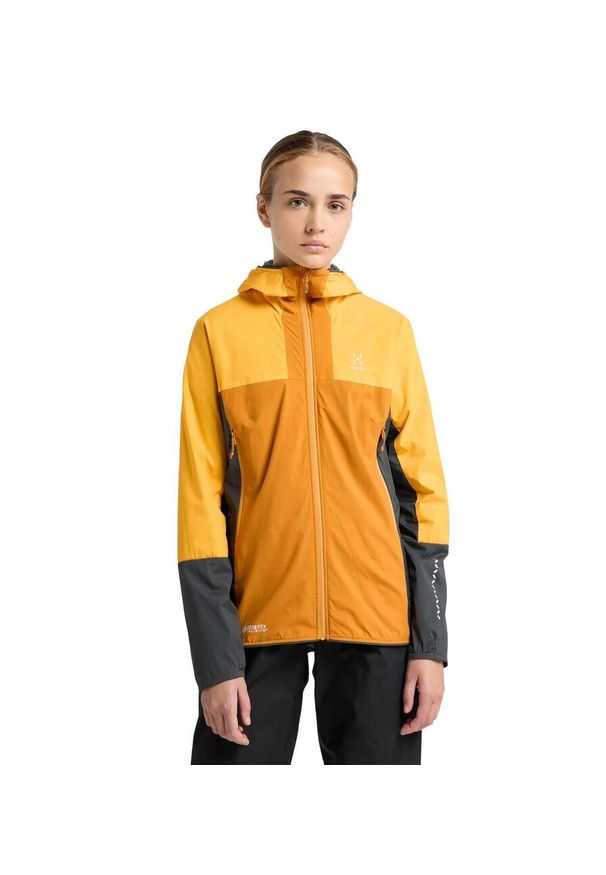 Haglöfs - Kurtka techniczna damska L.I.M Alpha Hood. Kolor: żółty