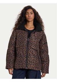 Guess Kurtka zimowa W5BL47 W3702 Brązowy Regular Fit. Kolor: brązowy. Materiał: syntetyk. Sezon: zima #1