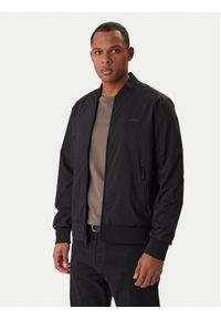 Calvin Klein Kurtka bomber Ls Matte LV040FM512 Czarny Regular Fit. Kolor: czarny. Materiał: syntetyk #1