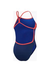 Speedo - Damski Jednoczęściowy Kostium Kąpielowy Placement Digital. Kolor: niebieski, czerwony, wielokolorowy