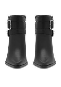 Eva Minge Kowbojki CAREI-110433 Czarny. Kolor: czarny. Materiał: skóra #4