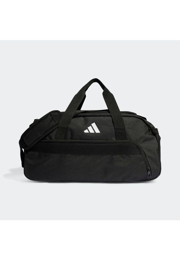 Adidas - Tiro League Duffel Bag Small. Kolor: biały, czarny, wielokolorowy. Materiał: materiał