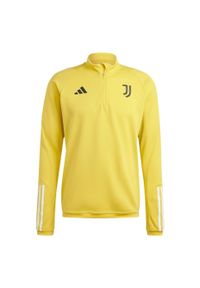 Bluza do piłki nożnej męska Adidas Juventus Tiro 23 Training Top. Kolor: beżowy, wielokolorowy, żółty. Materiał: materiał. Sport: fitness, piłka nożna