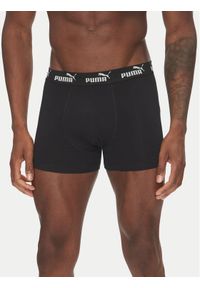 Puma Komplet 2 par bokserek 938753 Czarny. Kolor: czarny. Materiał: bawełna