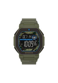 Timex Zegarek Command Encounter TW2V93700 Khaki. Kolor: brązowy