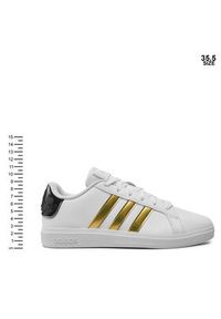 Adidas - adidas Sneakersy Star Wars Grand Court 2.0 IH8034 Biały. Kolor: biały. Materiał: skóra. Wzór: motyw z bajki #7