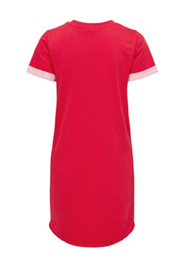 JDY Sukienka codzienna Ivy 15174793 Czerwony Regular Fit. Okazja: na co dzień. Kolor: czerwony. Materiał: bawełna, syntetyk. Typ sukienki: proste. Styl: casual