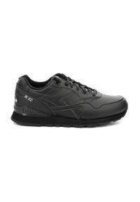 Buty do chodzenia damskie Diadora. Zapięcie: sznurówki. Kolor: czarny. Materiał: skóra, materiał. Szerokość cholewki: normalna. Sport: turystyka piesza