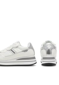 Kappa Sneakersy Logo Reely 351H2TW Biały. Kolor: biały. Materiał: materiał #2