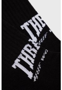 HUF skarpetki x Trasher męskie kolor czarny. Kolor: czarny #2