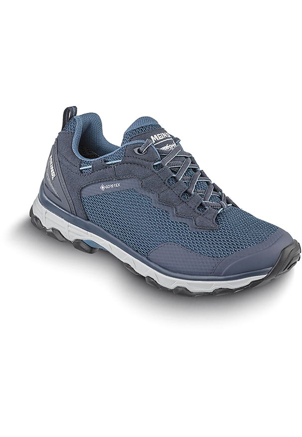 Buty trekkingowe damskie MEINDL Activo Sport Lady GTX z membraną Gore-tex. Kolor: niebieski. Styl: sportowy
