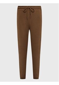 NA-KD Spodnie dresowe Move 1100-006317-1408-003 Brązowy Regular Fit. Kolor: brązowy. Materiał: bawełna, dresówka #5
