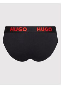 Hugo Figi klasyczne Sporty Logo 50469643 Czarny. Kolor: czarny. Materiał: bawełna