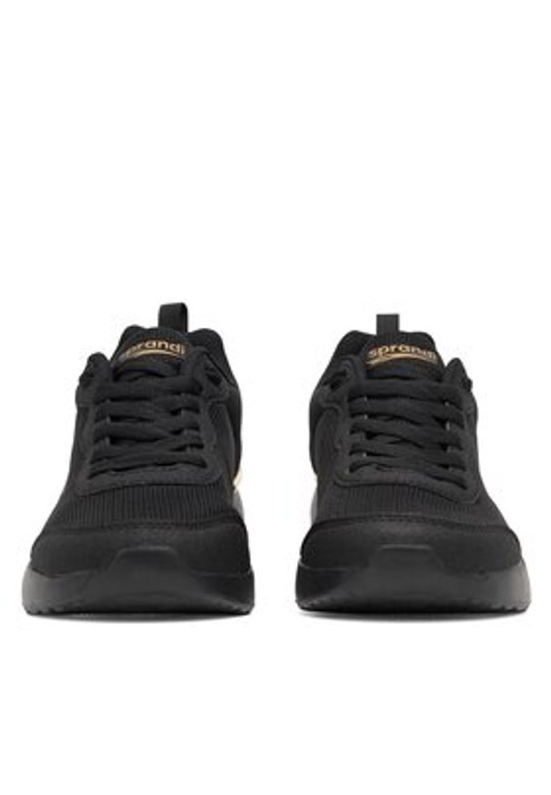 Sprandi Sneakersy WP40-200820W Czarny. Kolor: czarny. Materiał: mesh, materiał