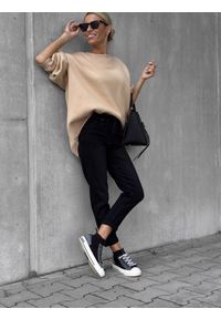 ClothStore - Bluza Light Basic Camel. Materiał: bawełna, dzianina, poliester #4