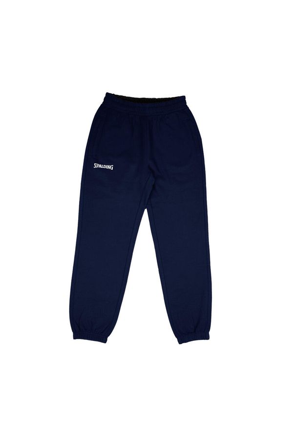 SPALDING - Spodnie dresowe dla dzieci Spalding Flow. Kolor: niebieski. Materiał: dresówka. Sport: koszykówka, bieganie
