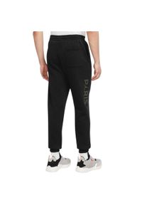 Nike - Męskie Spodnie Do Biegania Z Polaru Paris Saint Germain FC. Kolor: czarny. Materiał: polar