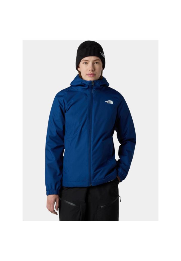 Płaszcz Przeciwdeszczowy Damski The North Face W Quest. Kolor: niebieski. Sport: turystyka piesza
