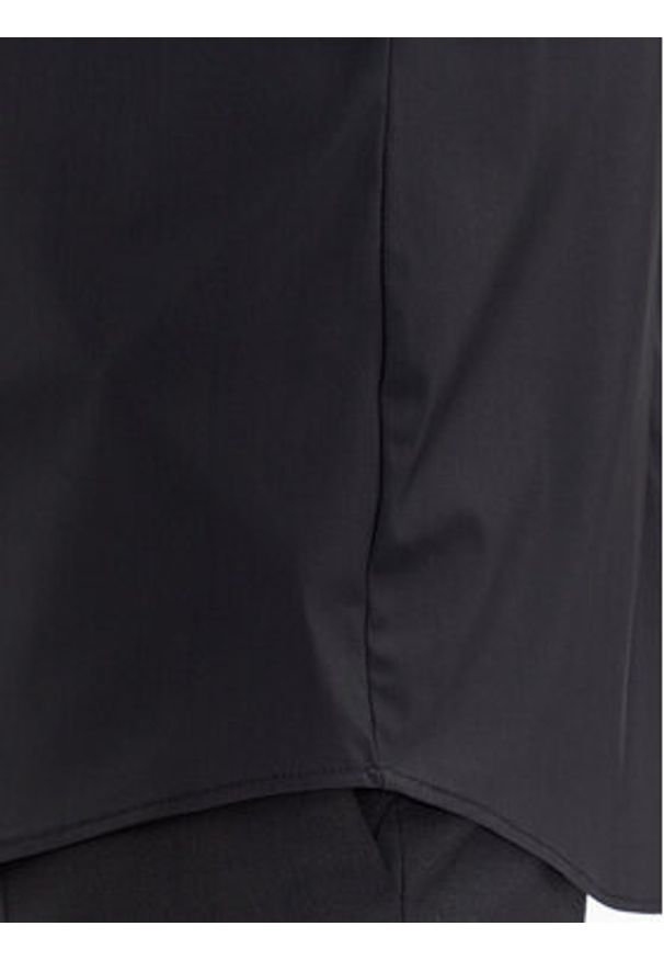 BOSS - Boss Koszula P-Hank-S-Kent-C1-222 50503554 Czarny Slim Fit. Typ kołnierza: kołnierzyk klasyczny. Kolor: czarny. Materiał: syntetyk