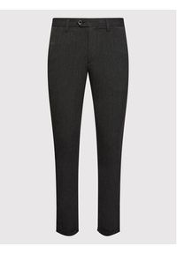 Jack & Jones - Jack&Jones Chinosy Marco 12193553 Szary Slim Fit. Kolor: szary. Materiał: syntetyk #3