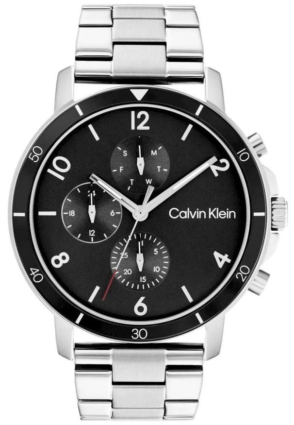 Calvin Klein - Zegarek Męski CALVIN KLEIN Gauge Sport 25200067 + BOX. Styl: sportowy