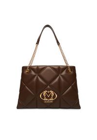 Love Moschino - LOVE MOSCHINO Torebka JC4040PP1PLC0300 Brązowy. Kolor: brązowy. Materiał: skórzane #5
