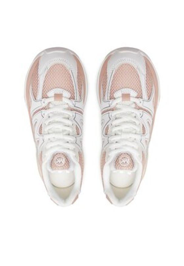 MICHAEL Michael Kors Sneakersy Kit Trainter Extreme 43S3KIFS1D Różowy. Kolor: różowy. Materiał: materiał