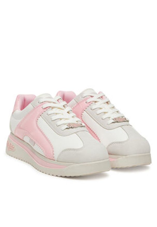 Buffalo Sneakersy Malibu 1636451 Écru. Materiał: skóra