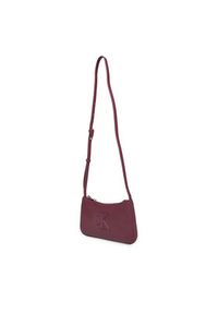 Calvin Klein Torebka Bold Ck Mini Bag LV04F1125G Bordowy. Kolor: czerwony. Materiał: skórzane #2
