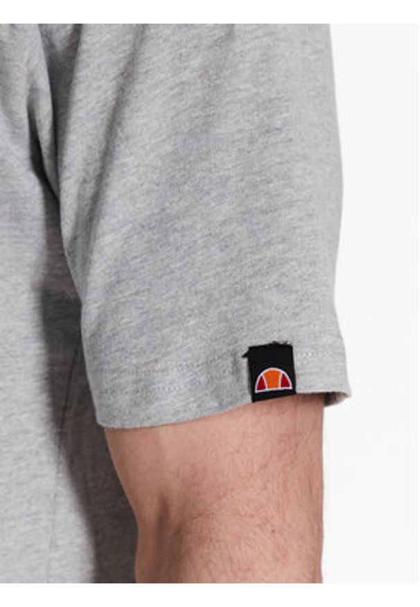 Ellesse T-Shirt Ollio SHP16463 Szary Regular Fit. Kolor: szary. Materiał: bawełna