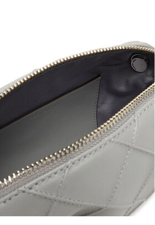 Tory Burch Torebka Fleming Small 169226 Szary. Kolor: szary. Materiał: skórzane