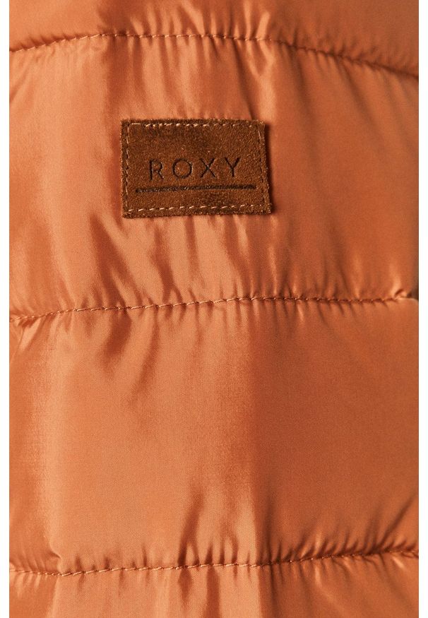 Roxy - Kurtka. Okazja: na co dzień. Typ kołnierza: kaptur. Kolor: pomarańczowy. Styl: casual