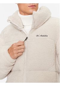 columbia - Columbia Kurtka puchowa Puffect™ Sherpa Jacket Brązowy Regular Fit. Kolor: brązowy. Materiał: puch, syntetyk #3