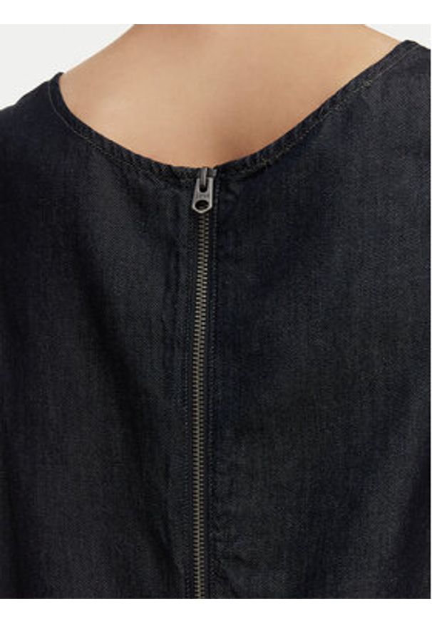 G-Star RAW - G-Star Raw Sukienka codzienna Shift D28857-E516 Granatowy Regular Fit. Okazja: na co dzień. Kolor: niebieski. Materiał: syntetyk. Typ sukienki: proste. Styl: casual