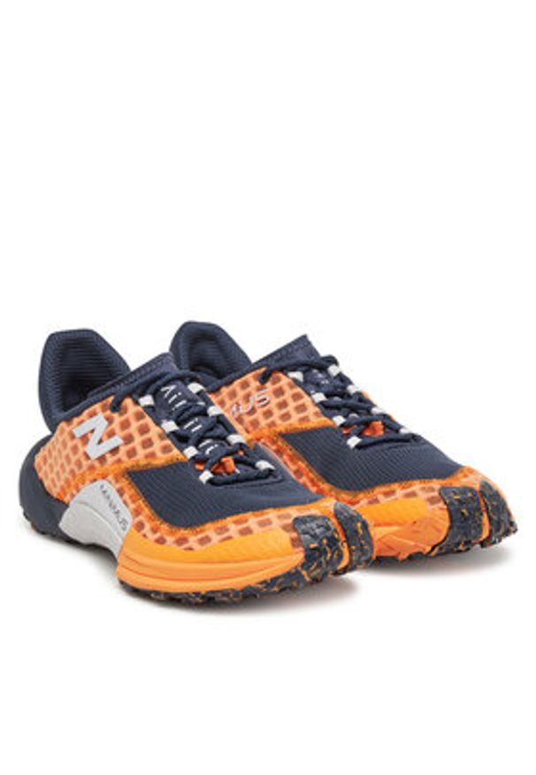 New Balance Buty do biegania Minimus Trail MTM10V1 Pomarańczowy. Kolor: pomarańczowy. Materiał: materiał