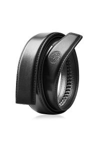 Betlewski - Wymienny pas bez klamry C35 ELITE Czarny 115. Kolor: czarny. Materiał: skóra. Wzór: paski #1