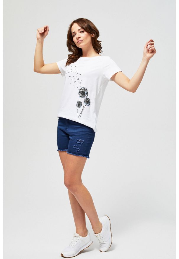 MOODO - Szorty jeansowe. Materiał: jeans