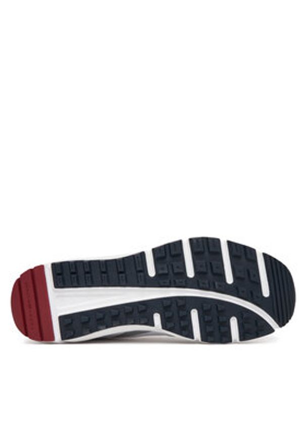 TOMMY HILFIGER - Tommy Hilfiger Sneakersy Yukon Mix FM0FM05833 Biały. Kolor: biały. Materiał: skóra