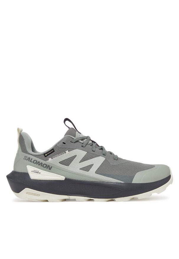 salomon - Salomon Trekkingi Elixir Activ Gore-Tex L47757800 Szary. Kolor: szary. Materiał: materiał. Technologia: Gore-Tex. Sport: turystyka piesza