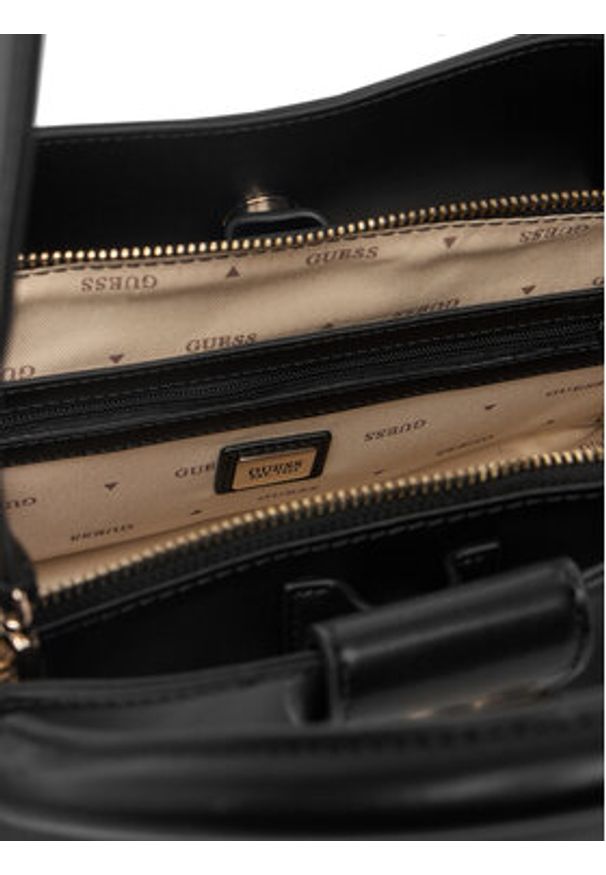 Guess Torebka HWVG98 91050 Czarny. Kolor: czarny. Materiał: skórzane