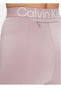 Calvin Klein Performance Legginsy 00GWS3L603 Różowy Slim Fit. Kolor: różowy. Materiał: syntetyk #3