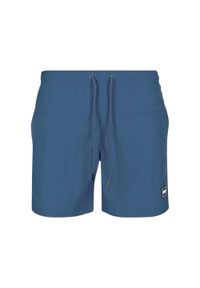Urban Classics - Męskie Szorty Kąpielowe Block (zestaw 2 Sztuk). Kolor: wielokolorowy, niebieski, brązowy, zielony. Styl: sportowy #1
