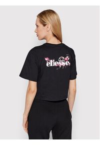 Ellesse T-Shirt Claudine SGM146260 Czarny Regular Fit. Kolor: czarny. Materiał: bawełna #3