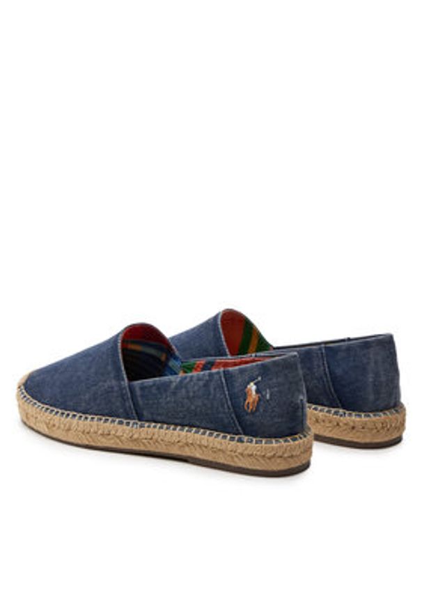 Polo Ralph Lauren Espadryle 803932163001 Granatowy. Kolor: niebieski. Materiał: materiał