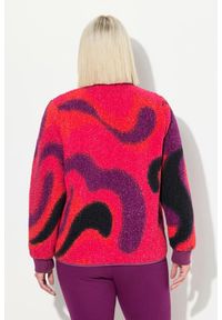 ULLA POPKEN - Damskie Kurtka polarowa HYPRAR stójka kieszenie zapinane na zamek. Typ kołnierza: kołnierzyk stójkowy. Kolekcja: plus size. Kolor: różowy. Materiał: poliester, materiał. Sezon: zima #2