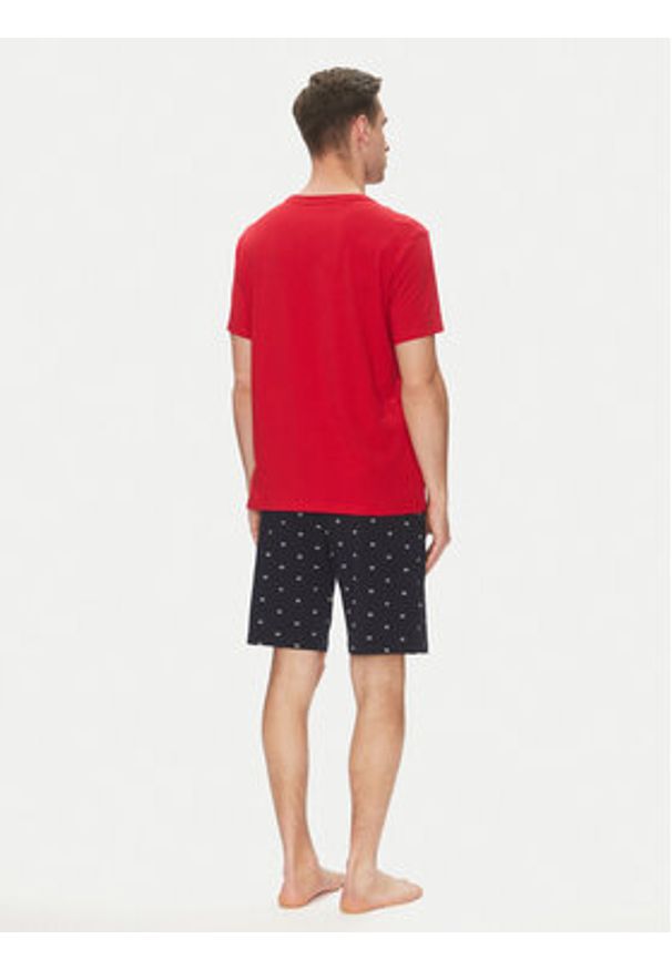 TOMMY HILFIGER - Tommy Hilfiger Piżama UM0UM02319 Kolorowy Regular Fit. Materiał: bawełna. Wzór: kolorowy