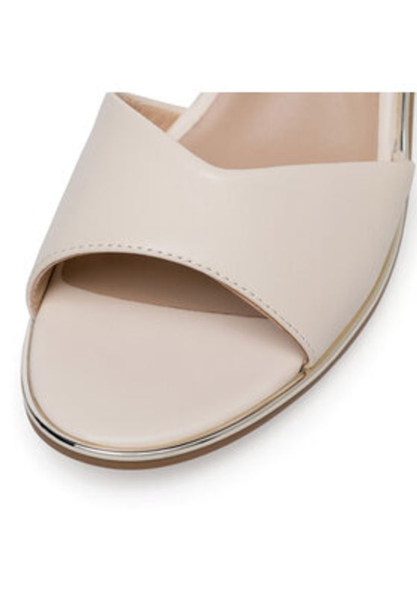 Lasocki Sandały WYL3784-1Z Beżowy. Kolor: beżowy. Materiał: skóra