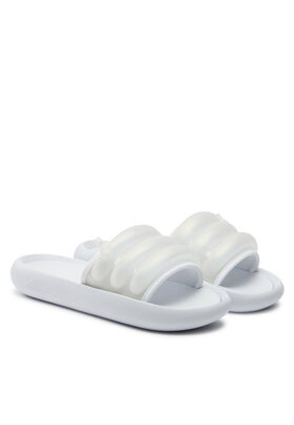 Adidas - adidas Klapki Adilette Zplaash IF6498 Biały. Kolor: biały. Materiał: skóra