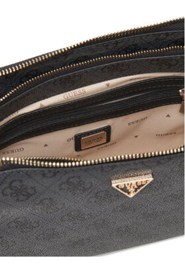Guess Torebka Noelle II HWBG96 72120 Szary. Kolor: szary. Materiał: skórzane