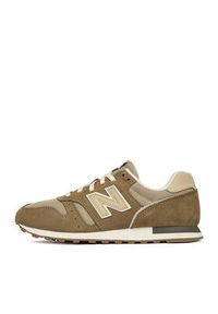 New Balance Sneakersy C-M3737WA W Brązowy. Kolor: brązowy. Materiał: zamsz, skóra #5
